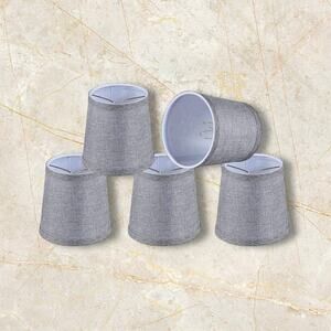 Aspen Creative Hardback Empire, Fabric Clip-On Lamp  NEW